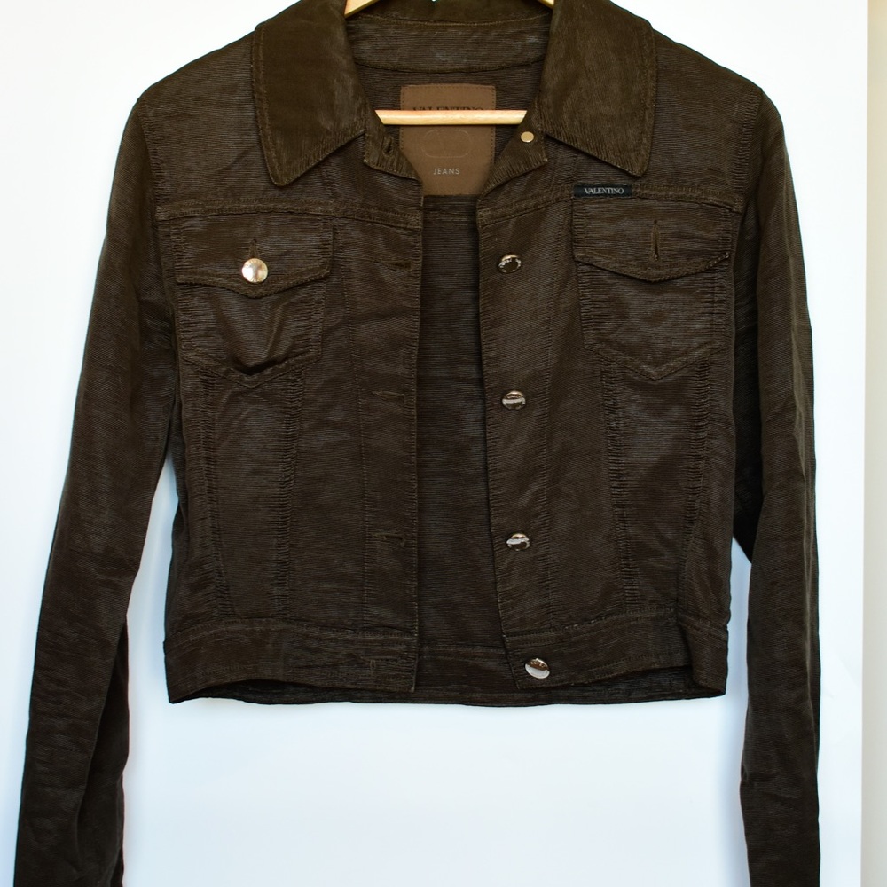 Authentic Vintage Valentino Cropped Jacket (Fits size 10-12) - Picture 12 of 16